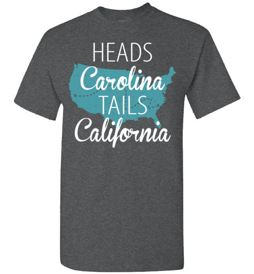 Heads Carolina Tails California