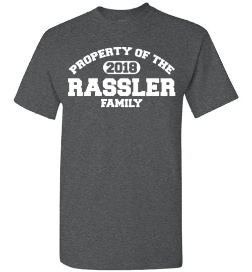 Property of Rasslers. Youth. SS Tshirt