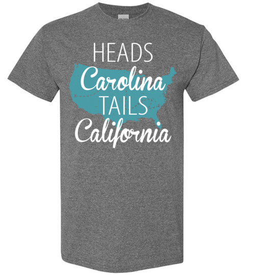 Heads Carolina Tails California