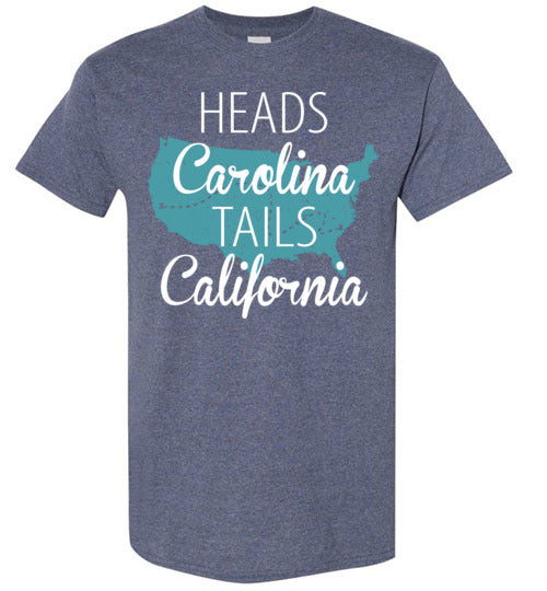Heads Carolina Tails California