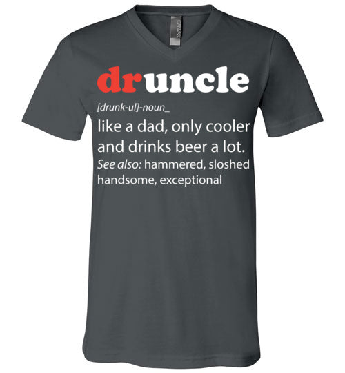 druncle. Adult. Unisex Vneck