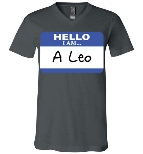 A Leo. Adult. Unisex Vneck