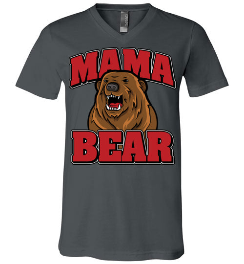 Mama Bear. Adult. Unisex Vneck