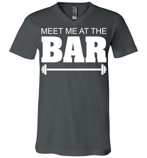 Meet me at the Bar. Adult. Unisex Vneck