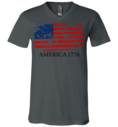 America 1776. Adult. Unisex Vneck