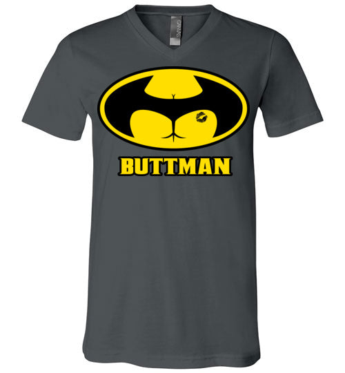 Buttman Lips. Adult. Unisex Vneck