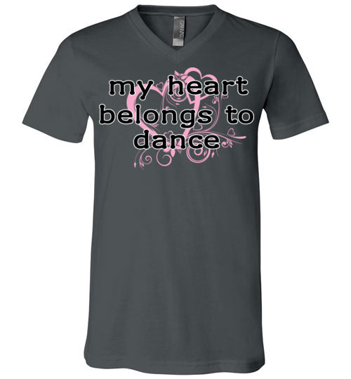 My Heart ... Adult. Unisex Vneck