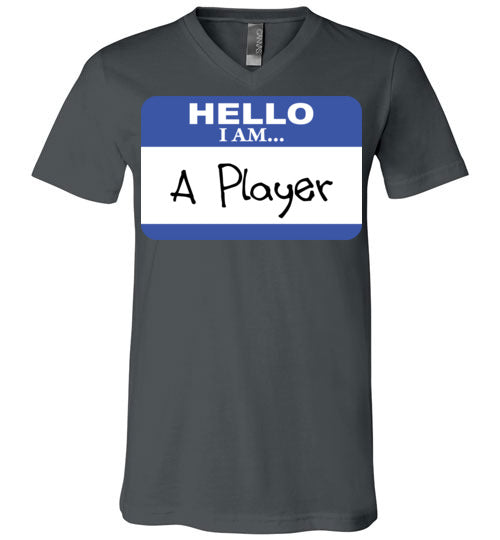 A Player. Adult. Unisex Vneck