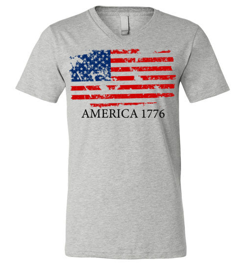 America 1776. Adult. Unisex Vneck