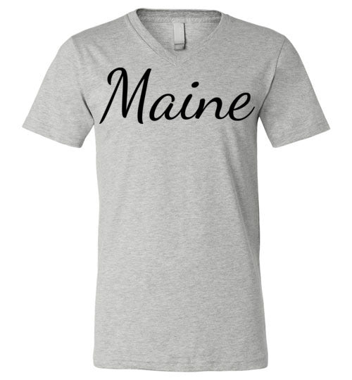 Maine. Adult. Unisex Vneck