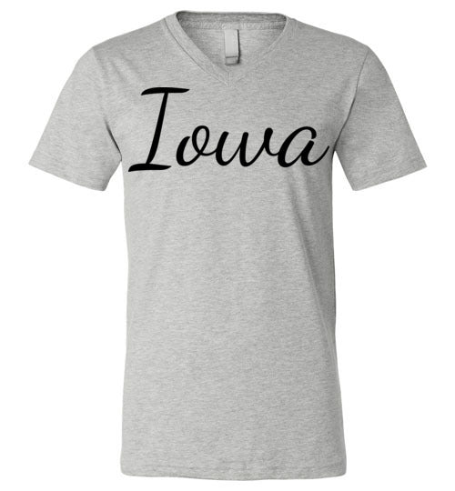Iowa. Adult. Unisex Vneck