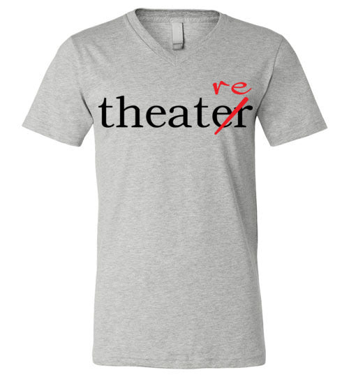 Theater/re Adult. Unisex Vneck