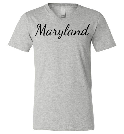 Maryland. Adult. Unisex Vneck
