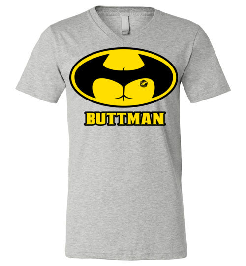 Buttman Lips. Adult. Unisex Vneck