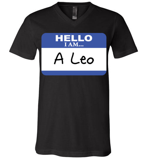 A Leo. Adult. Unisex Vneck