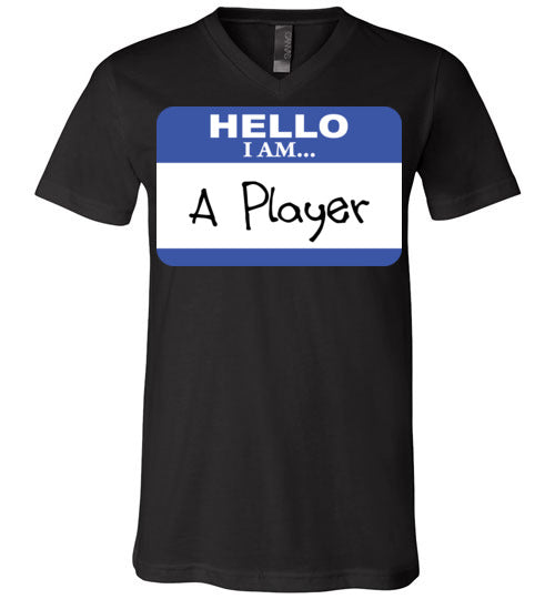 A Player. Adult. Unisex Vneck