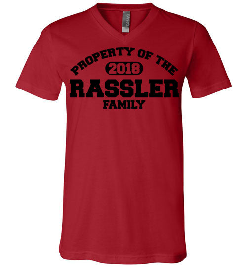 Property of Rassler Family. Adult. Vneck