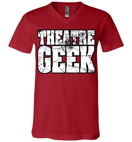 Theatre Geek 2. adult. Unisex V-neck