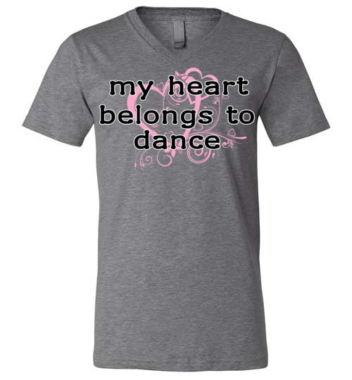 My Heart ... Adult. Unisex Vneck