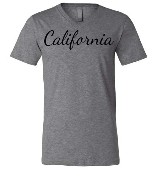 California. Adult. Unisex Vneck