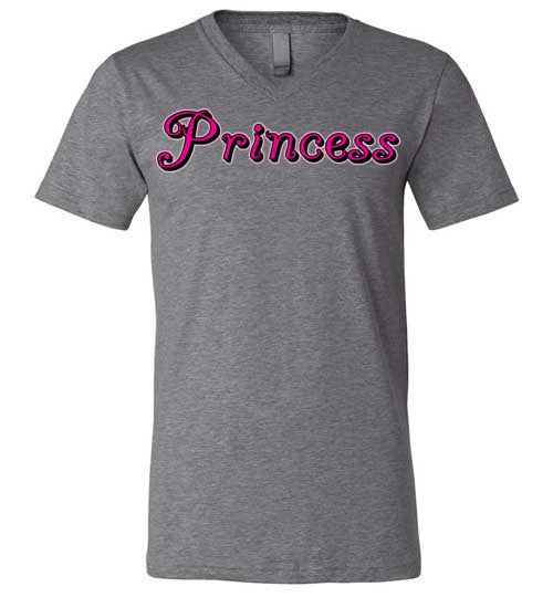 Princess. Adult. Unisex Vneck