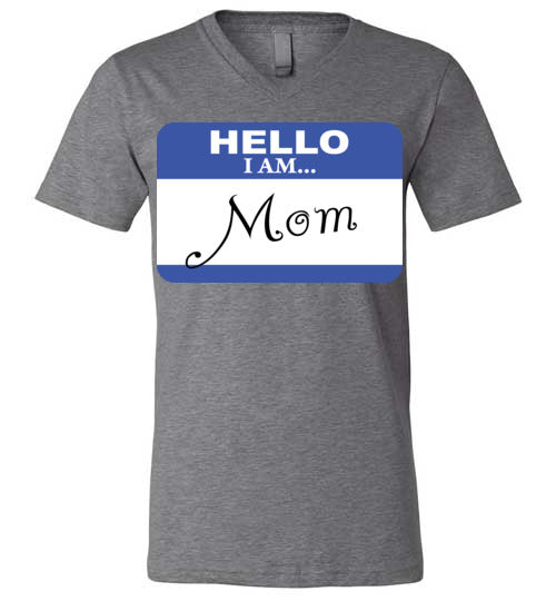 Mom. Unisex Vneck
