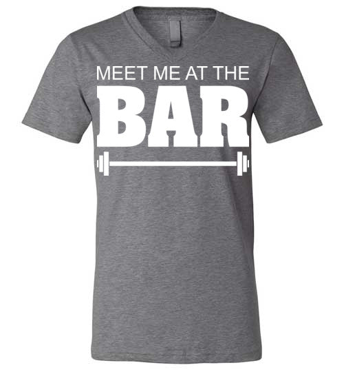 Meet me at the Bar. Adult. Unisex Vneck