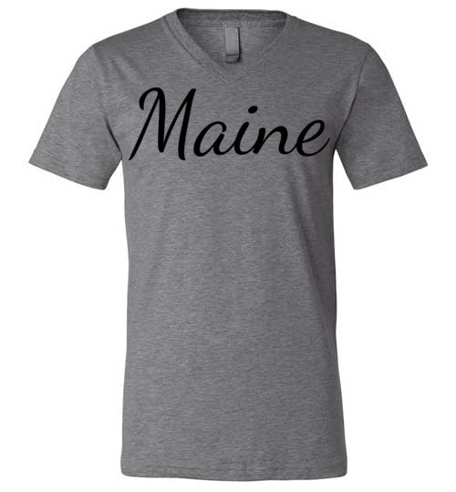 Maine. Adult. Unisex Vneck