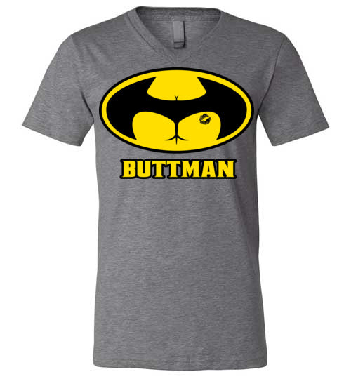 Buttman Lips. Adult. Unisex Vneck
