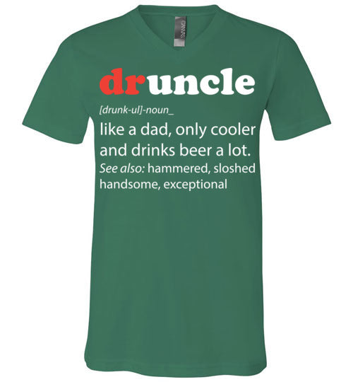 druncle. Adult. Unisex Vneck