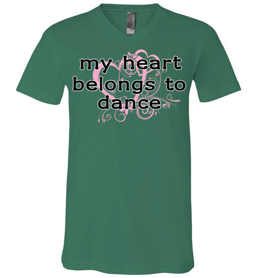 My Heart ... Adult. Unisex Vneck