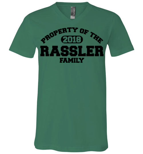 Property of Rassler Family. Adult. Vneck