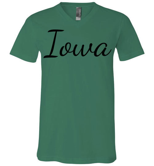 Iowa. Adult. Unisex Vneck