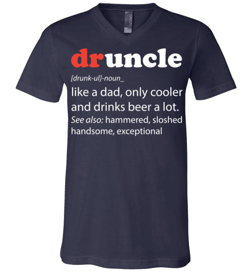 druncle. Adult. Unisex Vneck
