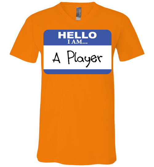 A Player. Adult. Unisex Vneck