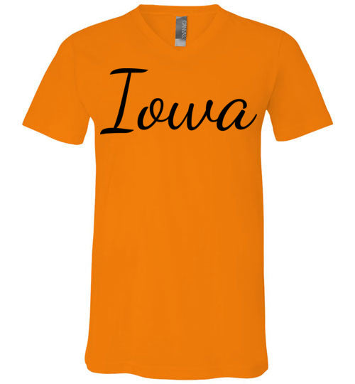 Iowa. Adult. Unisex Vneck