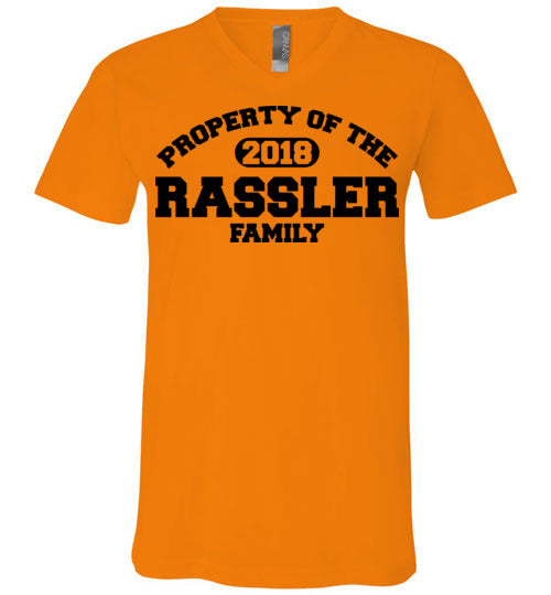 Property of Rassler Family. Adult. Vneck