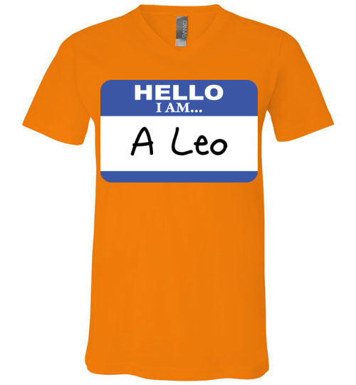 A Leo. Adult. Unisex Vneck