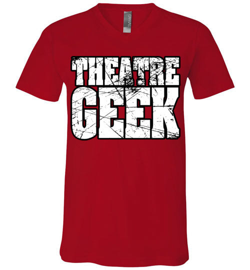 Theatre Geek 2. adult. Unisex V-neck