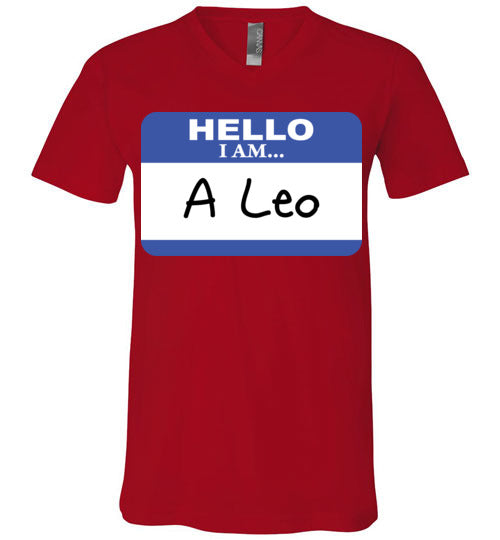 A Leo. Adult. Unisex Vneck
