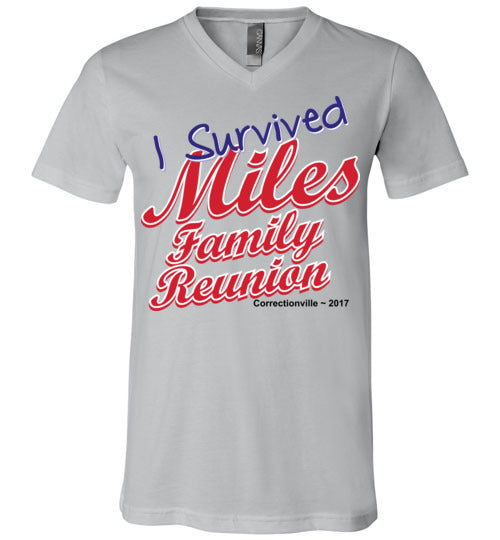 Reunion Sign. Adult. Unisex Vneck