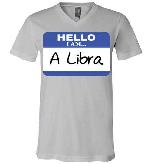 A Libra. Adult. Unisex Vneck