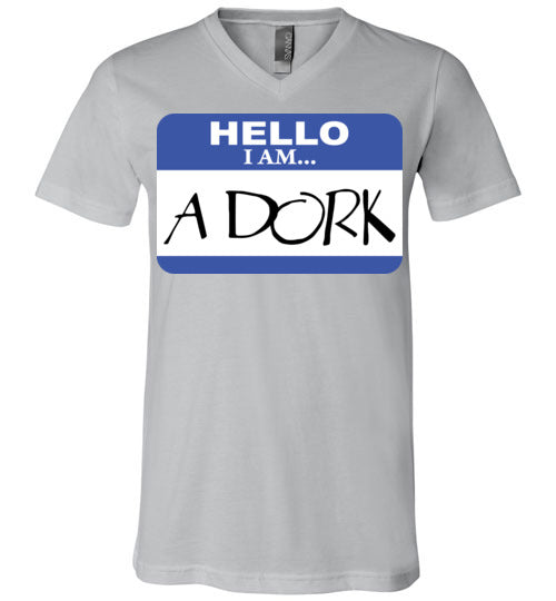 A Dork. Adult. Unisex Vneck