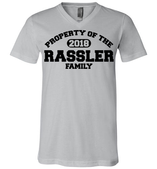 Property of Rassler Family. Adult. Vneck