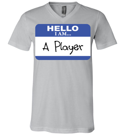 A Player. Adult. Unisex Vneck