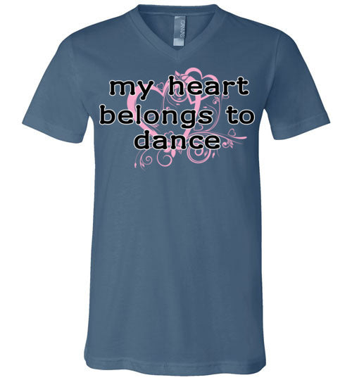 My Heart ... Adult. Unisex Vneck