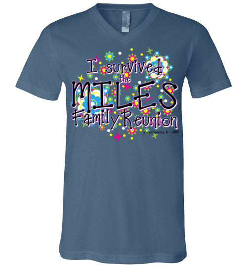 Butterflies and Flowers. Adult. Unisex Vneck