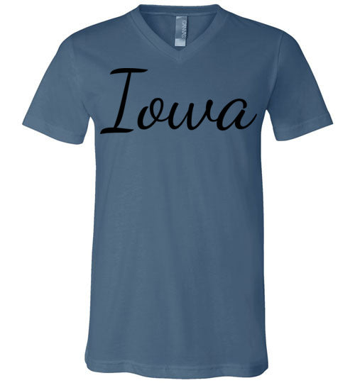 Iowa. Adult. Unisex Vneck