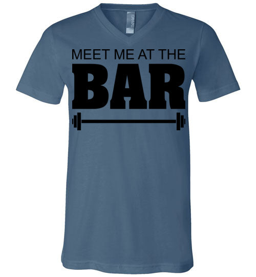 Meet me at the Bar. Adult. Unisex Vneck