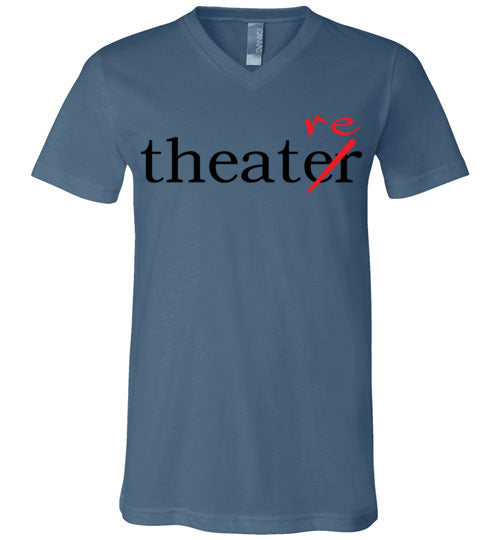 Theater/re Adult. Unisex Vneck